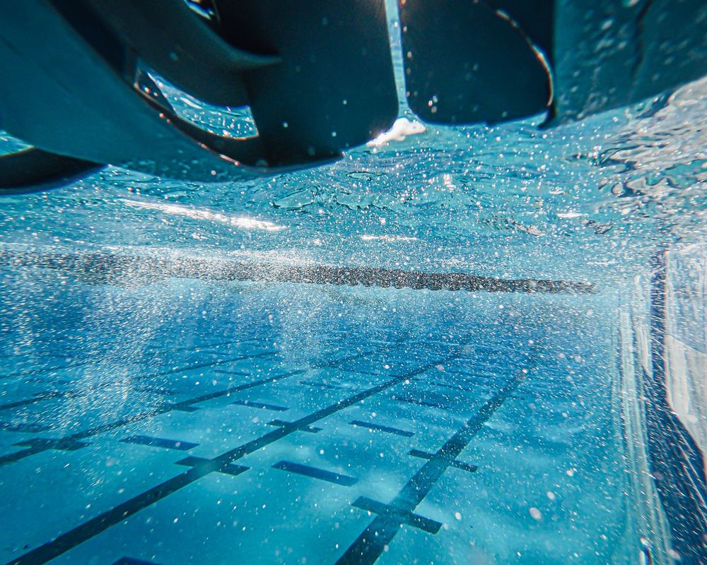 Une piscine dont vous